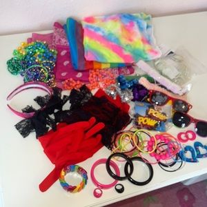 Bundle of 80s accessories Halloween costume party fun